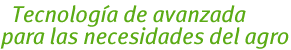 tecnología de avanzada